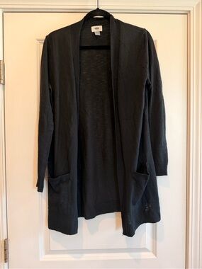 Old Navy Black Open-Front Women's Cardigan
